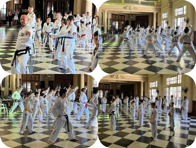 Clase de Taekwondo en GEBA